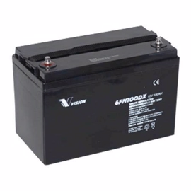 Vision 6FM100 Blybatteri 12 volt 100Ah 